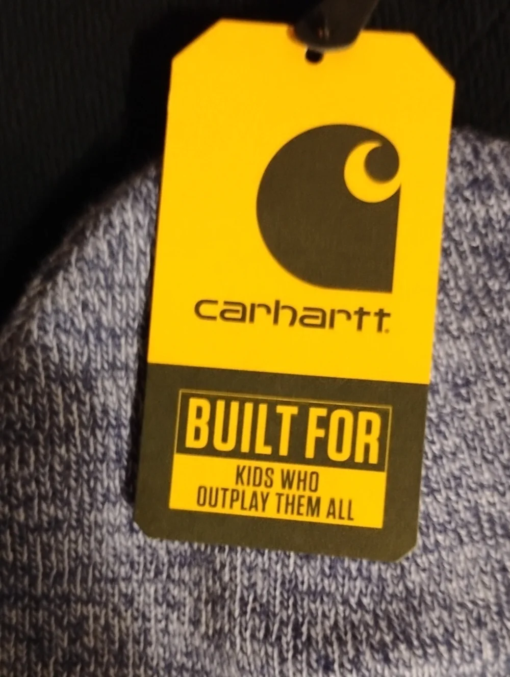 Carhartt Toddler Knit Beanie Hat NWT 100% Acrylic Logo Winter Cap